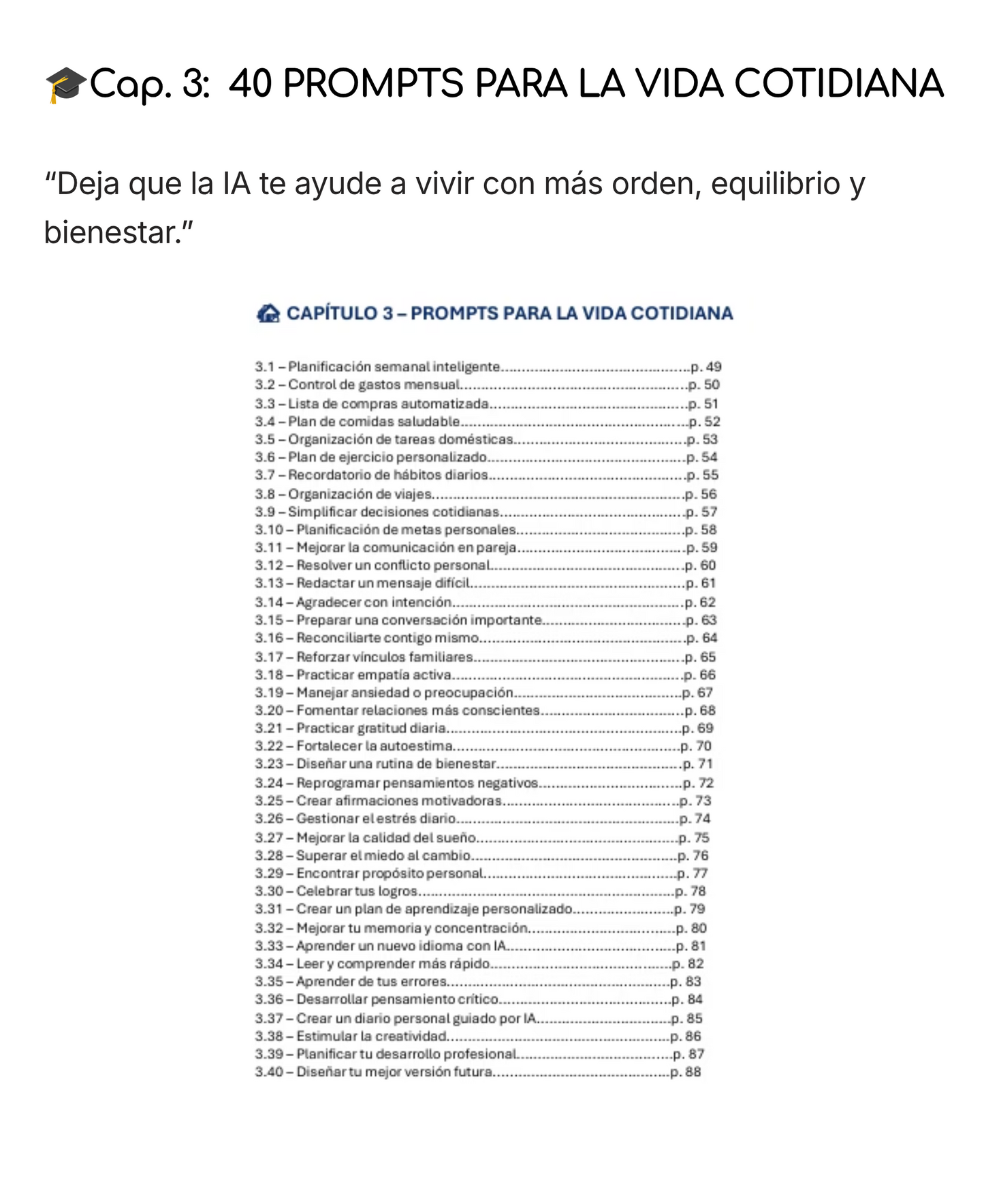 Los 100 Mejores Prompts para tu Vida y Trabajo