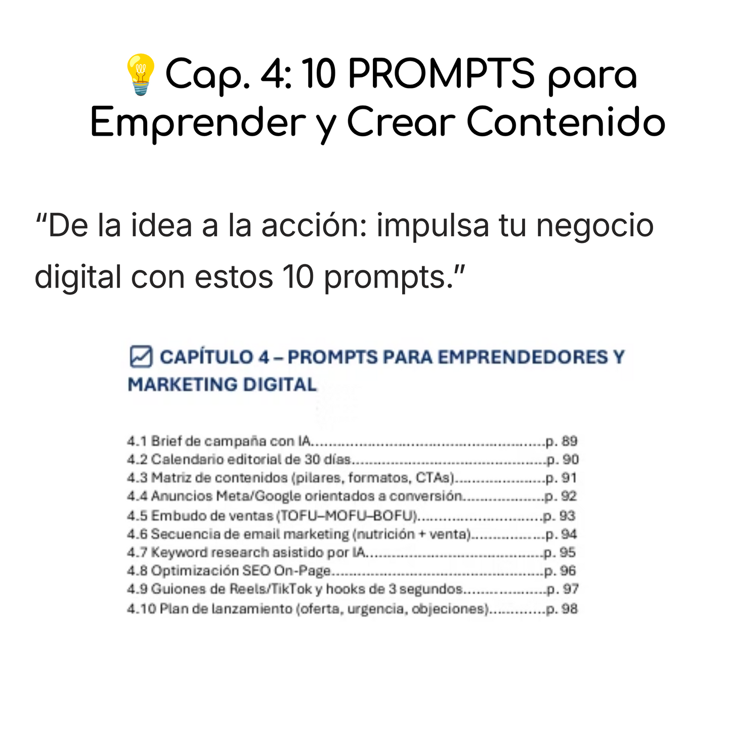 Los 100 Mejores Prompts para tu Vida y Trabajo