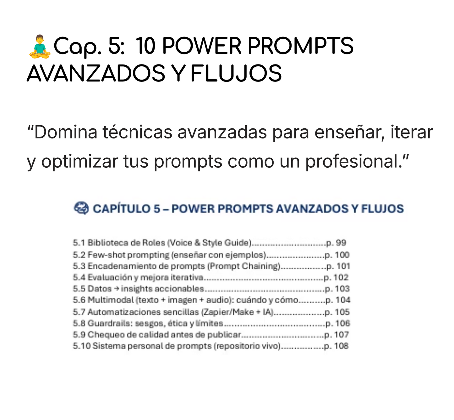 Los 100 Mejores Prompts para tu Vida y Trabajo