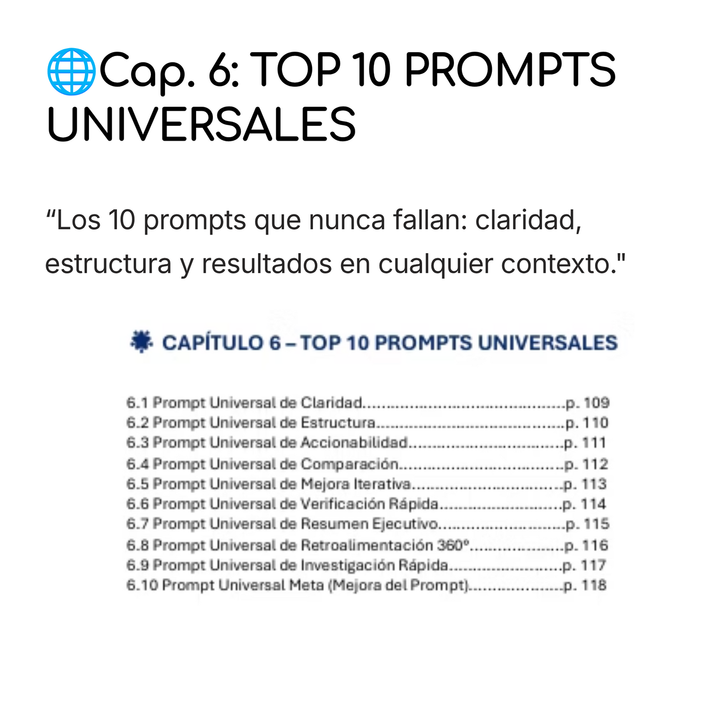 Los 100 Mejores Prompts para tu Vida y Trabajo